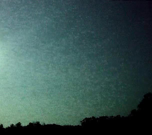 Bólido que iluminou o céu do RS em 2020 (imagem ilustrativa) - Créditos: Dr. Carlos Jung / Observatório Heller & Jung