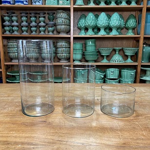 VASO CILINDRO 14CM DE DIÂMETRO