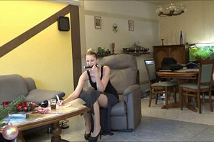 Lea – The Gag Tester Part 1 of 9