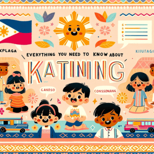 Filipino kids saying Katinig