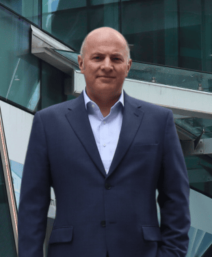 Kevin Manley, Partner, Commercial Property outside the DTM Legal Liverpool Office.