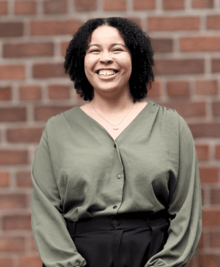 Image of Beth Olumese, Legal Secretary outside the DTM Legal Chester Office