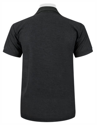 เสื้อโปโลสีเทาท็อปดำ MN Polo - Image 4