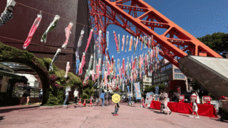 東京タワーの鯉のぼりイベントと子供。四季で遊ぶ子連れお出かけ
