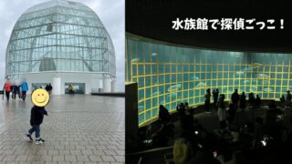 【4歳知育】動物探偵局×キッズカメラで葛西臨海水族館を捜査！マグロ・ペンギンの謎解き