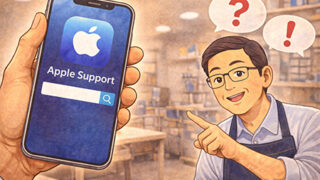 今のうちに入れておきたい!!「Apple Support」は“転ばぬ先の杖”〜公式便利アプリです〜
