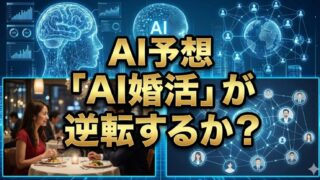 【AI予想】2026年「AI婚活」が成婚率を逆転させる日｜データが導く「最高の妥協」