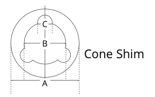 Cone-shim