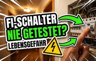 FI-Schutzschalter Testtaste drücken – Elektro Niehage Ratgeber
