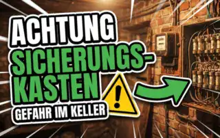 Achtung Sicherungskasten – Gefahr im Keller – Elektro Niehage