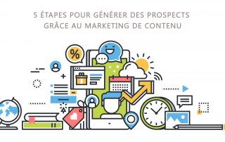 5 étapes pour générer des prospects grâce au marketing de contenu