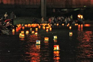 夏井川流灯花火大会