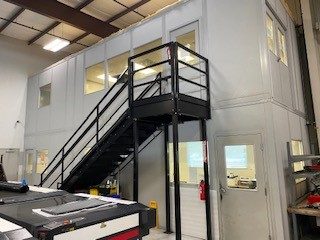 Used 12 x 37 Two-Story Modular Office for sale in Florida