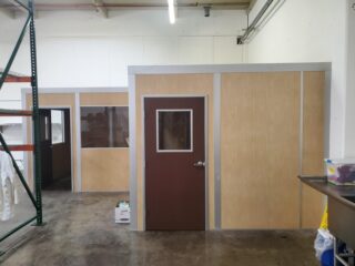 Used 18' x 20' In-Plant Modular Office for sale in California