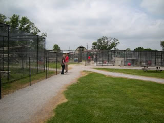 Visitors in compound