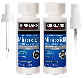 Kirkland მინოქსიდილი 5% 2 ფლაკონი