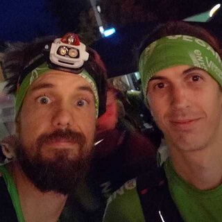 Zwei eulen am Start