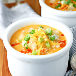 Buffalo Chicken Potato Soup
