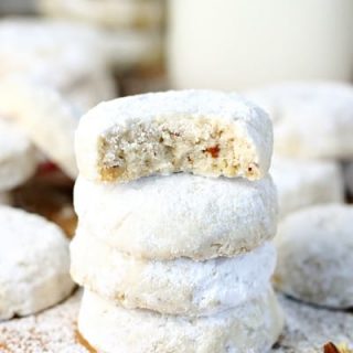 Pecan Sandies Shortbread Cookies