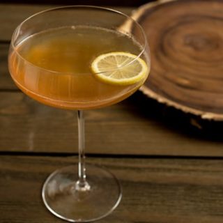 The Glasgow Ginger, a sweet ginger, Scotch, and lemon cocktail - via www.www.goodfoodstories.com