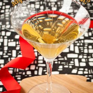 chartreuse and champagne cocktail, via www.www.goodfoodstories.com