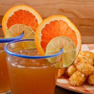 Napoleon Dynamite cocktail and tots