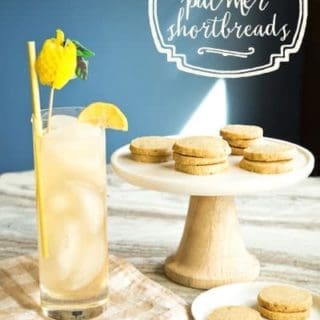 Arnold Palmer shortbread cookies, via www.www.goodfoodstories.com