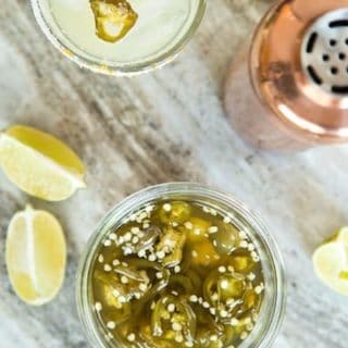 margarita with candied jalapenos, via www.www.goodfoodstories.com
