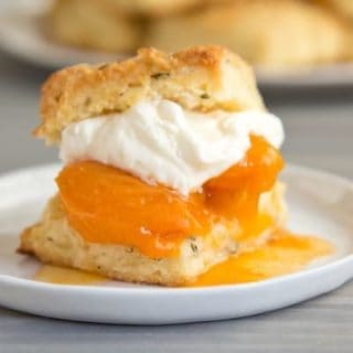 rosemary apricot shortcakes, via www.www.goodfoodstories.com