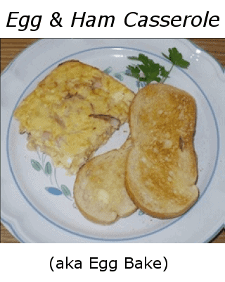 Egg & Ham Casserole – A Simple Homestead