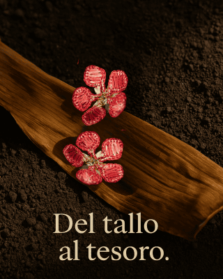 pendientes artesanales para celebrar el cumpleaños de la madre tierra