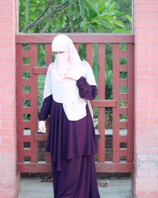 صور منتقبات للواتس.