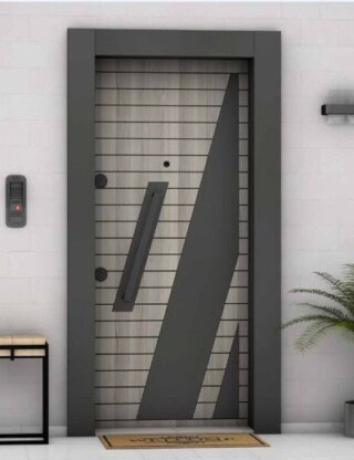 أبواب خشب فخمة.