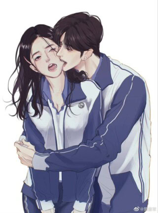 خلفيات حضن انمي رومانسي.