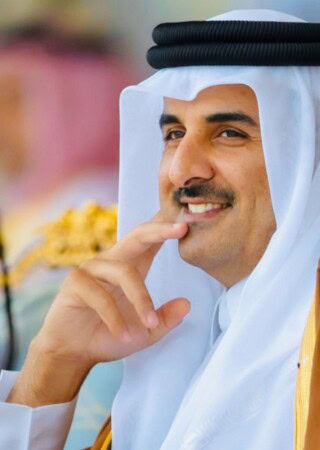خلفيات الملك تميم.