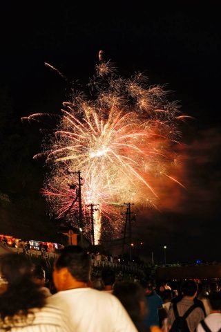 夏井川流灯花火大会