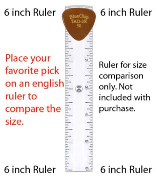 blue chip tad 3r 40 flat banjo pick