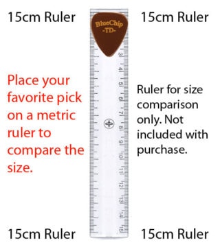 blue chip td 40 flat banjo pick