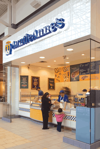 franchise opportunities auntie anne's