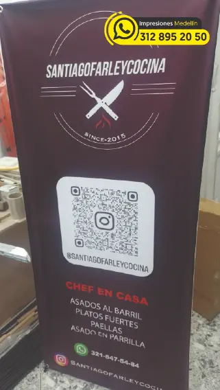 pendones de publicidad medellin