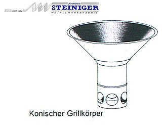 Steiniger Konischer Grillkörber für CLASSIC und RUNDO