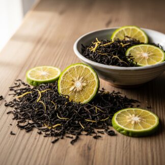 Thé noir Earl Grey Bergamote Bio : Thé Noir d'Assam Énergisant & Bergamote Tonifiante