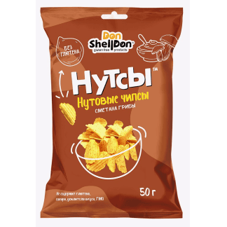 Нутсы грибы и сметана 50 г Don Shelldon