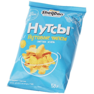 Нутсы сметана и зелень 50 г Don Shelldon