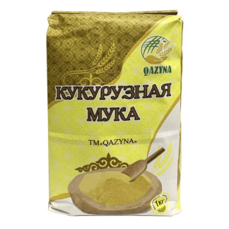 Мука кукурузная 1 кг Qazyna