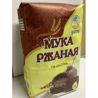 Мука ржаная 1 кг Qazyna