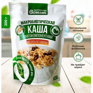 Каша макробиотическая №5 Радость движения Organic