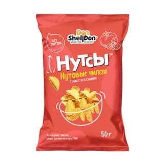 Нутсы томат и базилик 50 г Don Shelldon