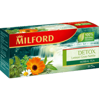 Чай детокс 20 пакетиков Milford