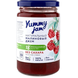 Джем малиновый Yummy jam 350 г